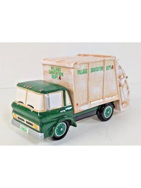 Department 56 Snow Village Service Vehicle Garbage Truck Accessory 54959 EUC